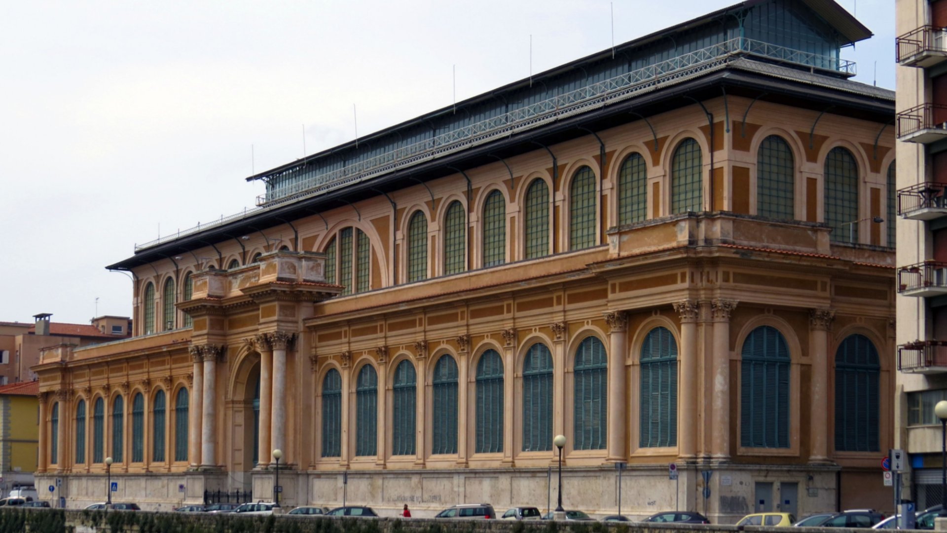 struttura ottocentesca in ferro e vetro