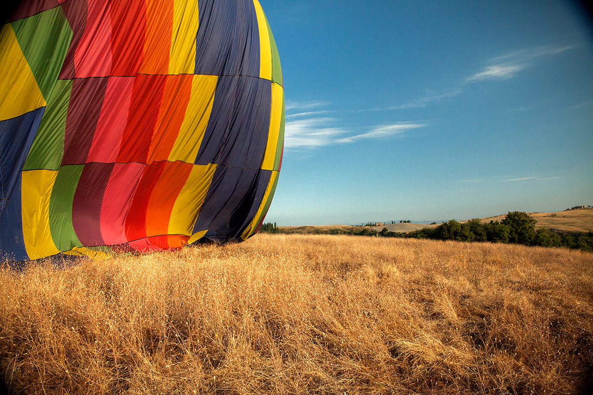 Globo aerostático Montalcino