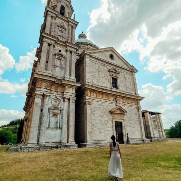 Montepulciano Chiesa San Biagio foto di travelwithseraluna