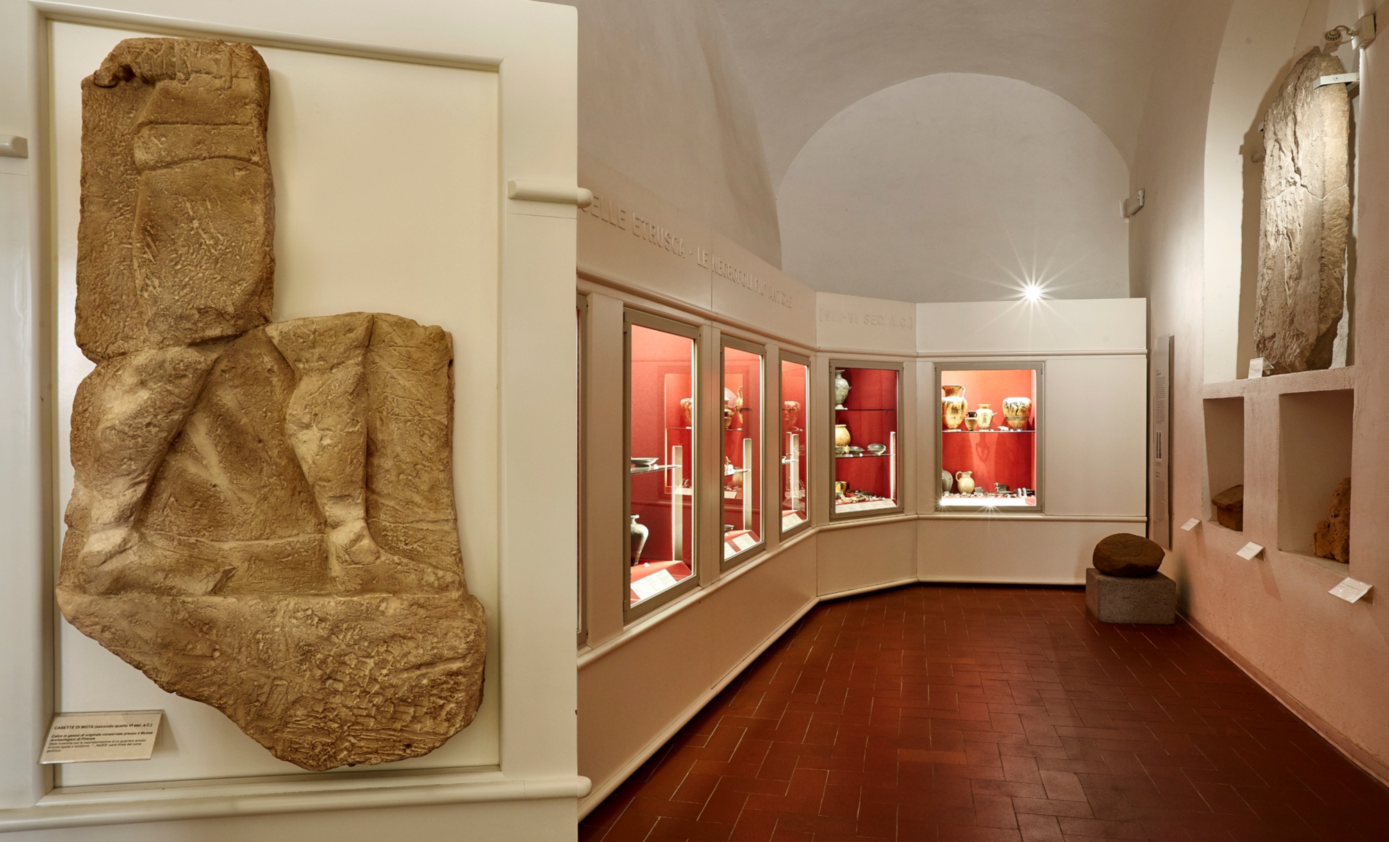 Sala delle necropoli di Roselle