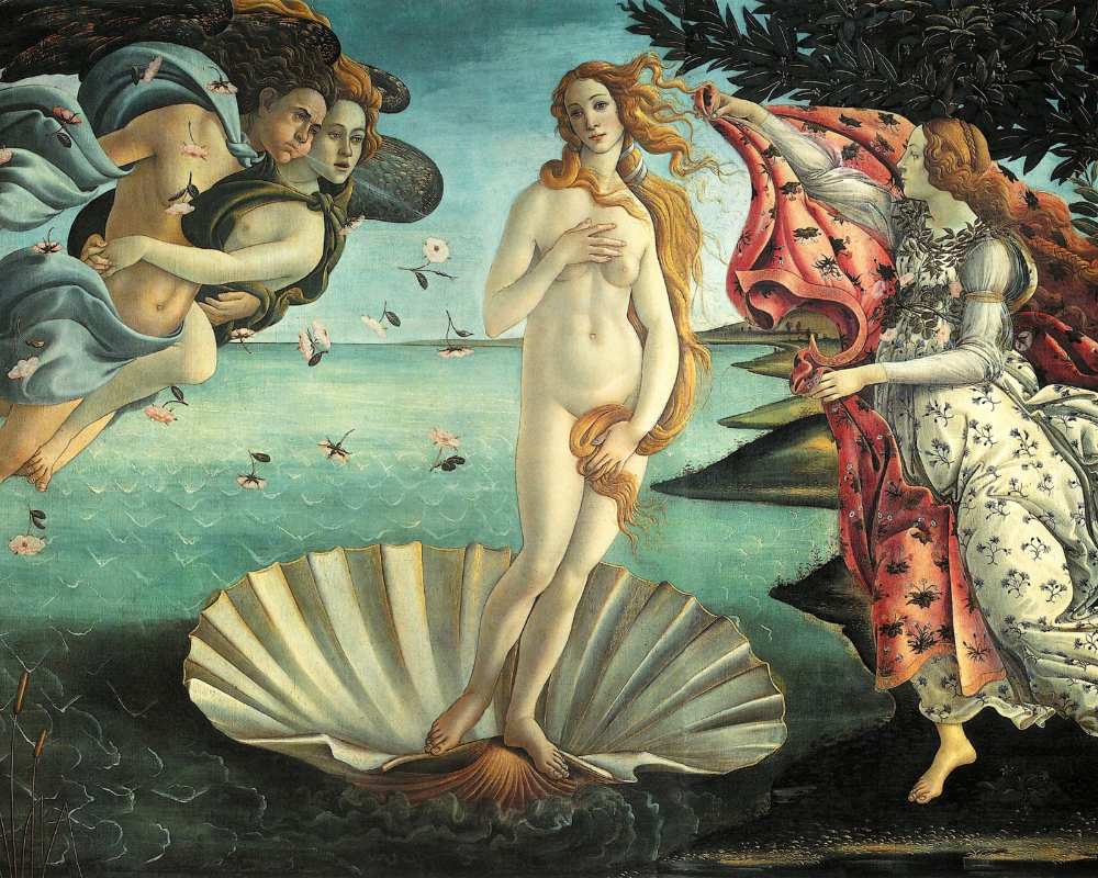 Nascita di Venere Botticelli