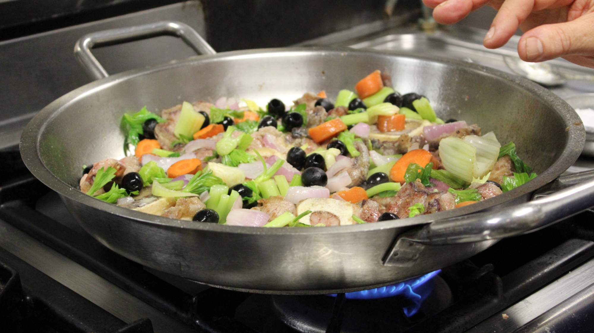 Ossobuco with vegetables Ossobuco with vegetables