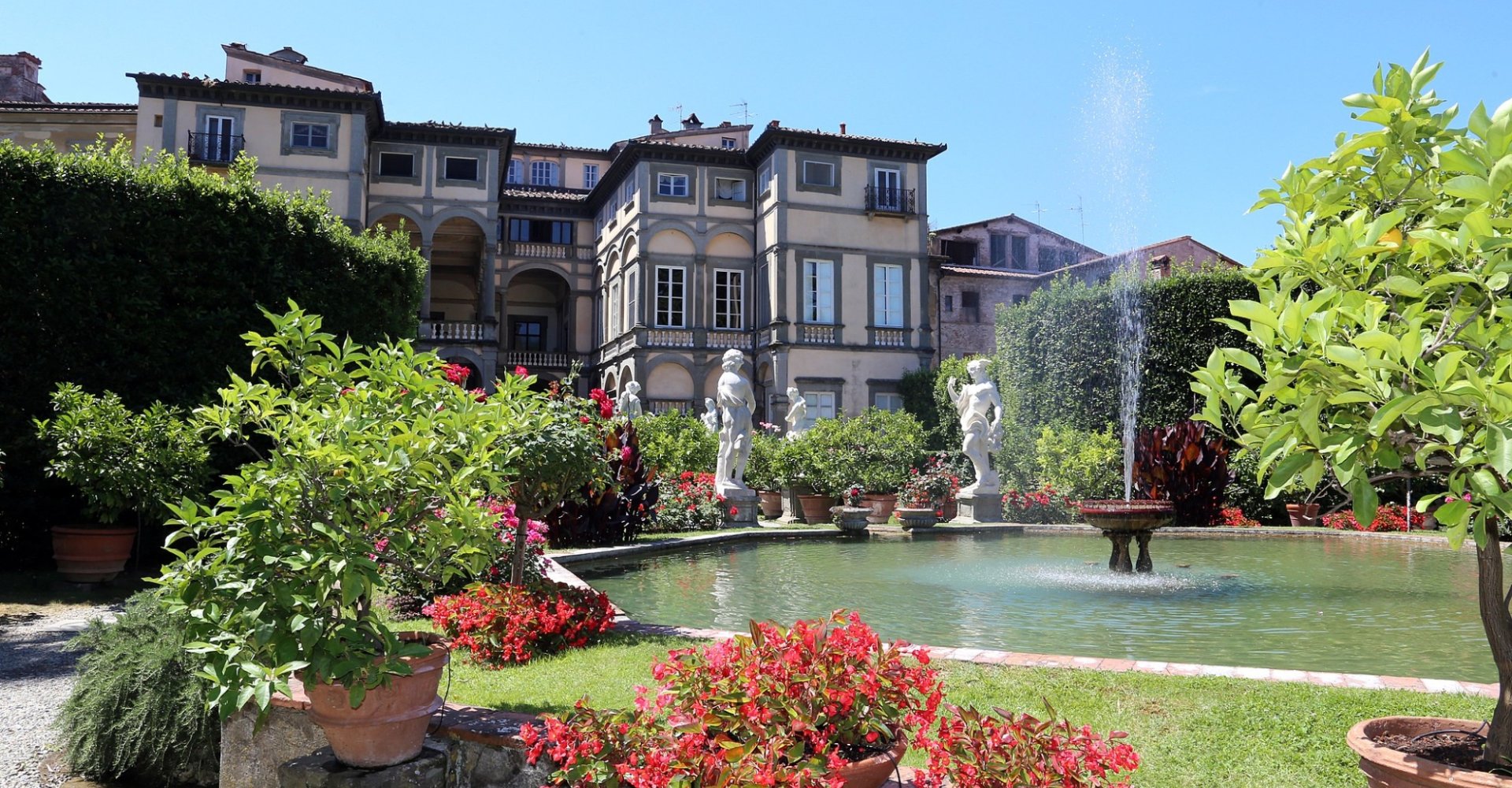 Palacio Pfanner en Lucca