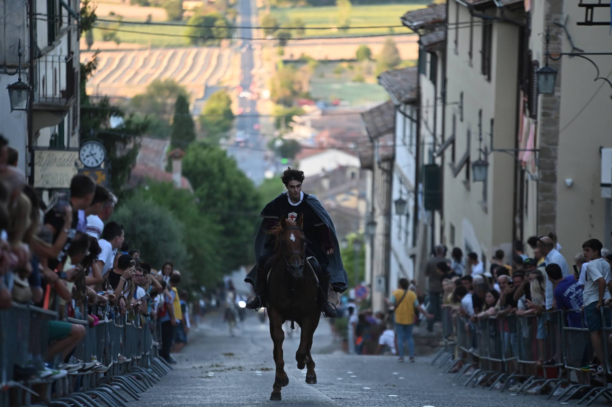 Cavaliere al Palio della Vittoria di Anghiari
