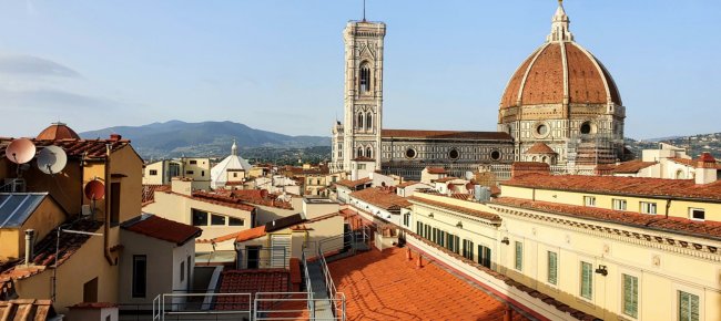 Panorama di Firenze da Orsanmichele