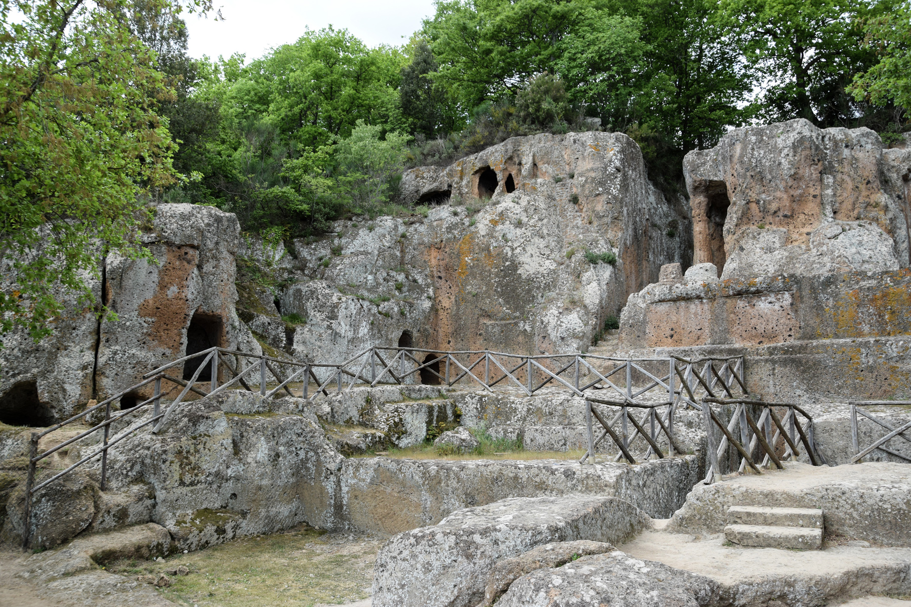 Archäologischer Park Città del tufo