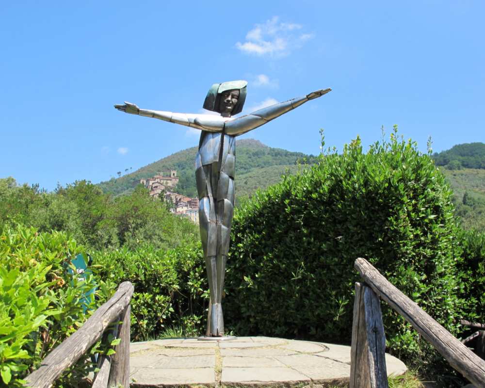 Statue of the Blue Fairy inside the Park