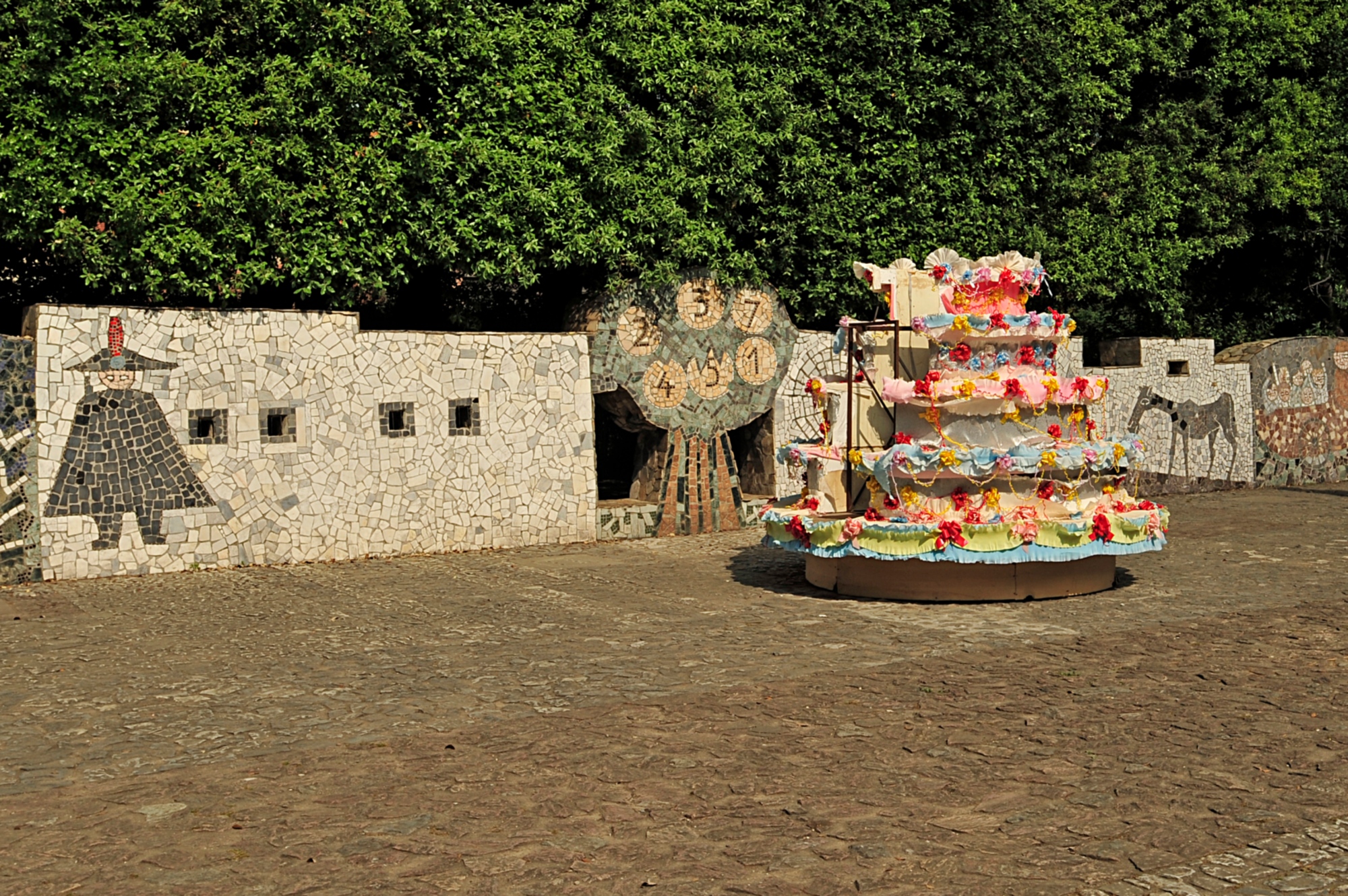 La Piazzetta dei mosaici di Venturino Venturi