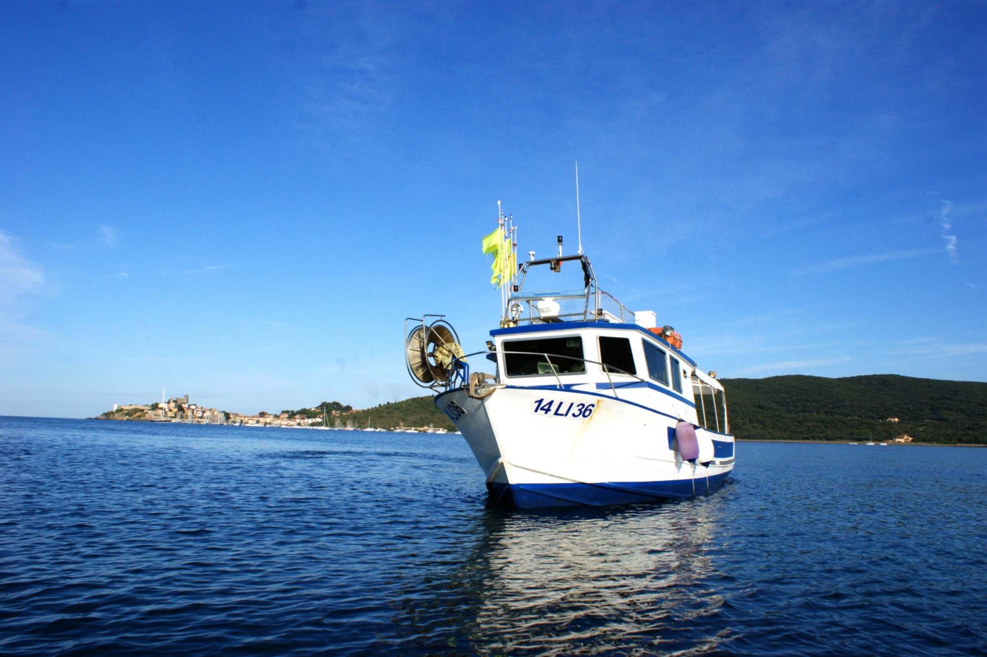 Pescaturismo boat in Talamone