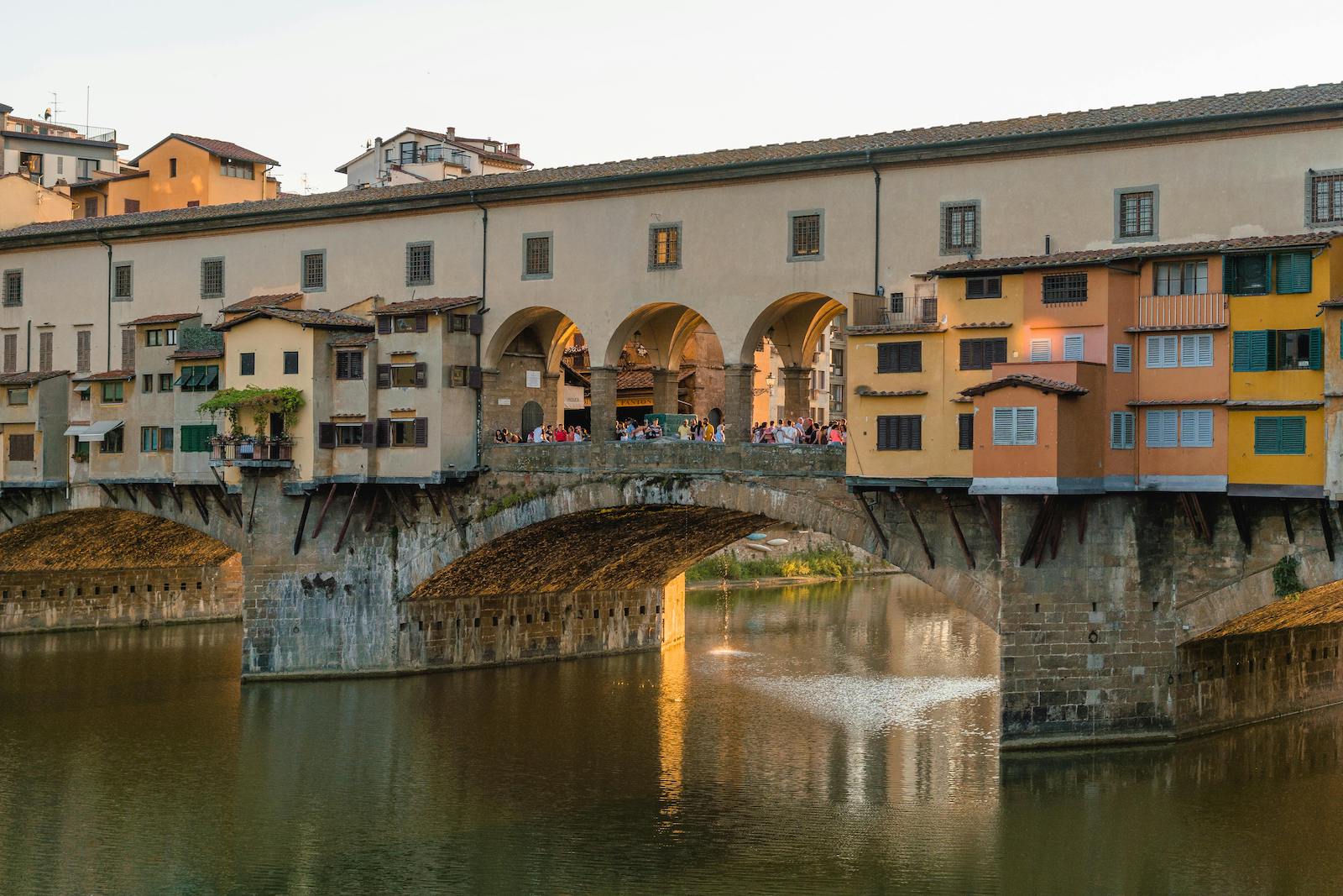 Il Corridoio Vasariano su Ponte Vecchio a Firenze