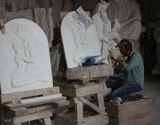 Laboratorio del marmo a Pietrasanta