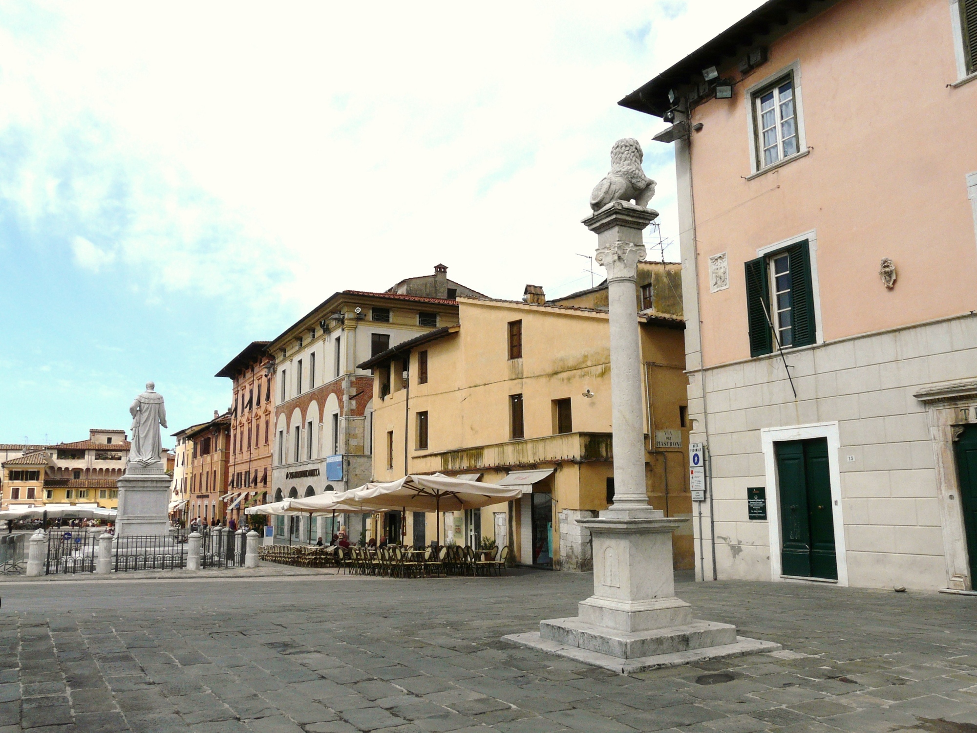 A view of piazza Duomo
