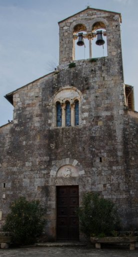 The parish church of San Giovanni Battista in Pievescola