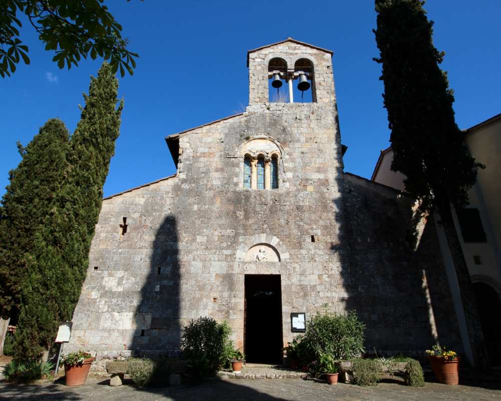 San Giovanni Battista church in Pievescola, Casole d'Elsa