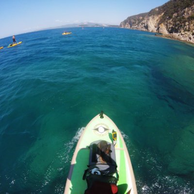 Pagaiando tra Baratti e la Buca delle Fate Pagaiando tra Baratti e la Buca delle Fate