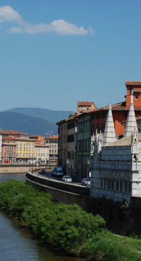 Die Kirche Santa Maria della Spina in Pisa