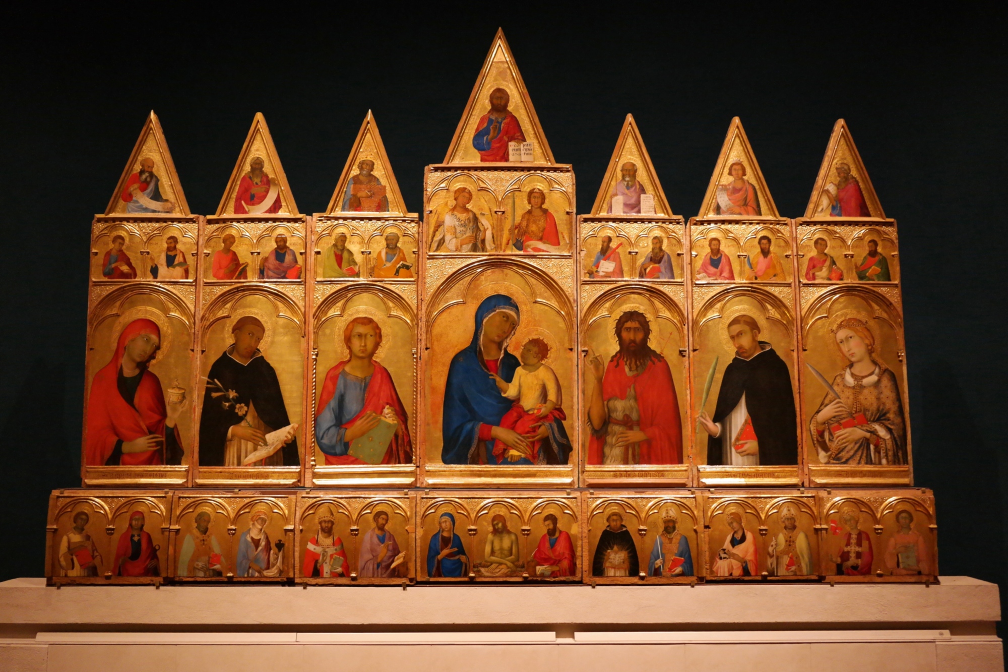 Le Polyptyque de Simone Martini