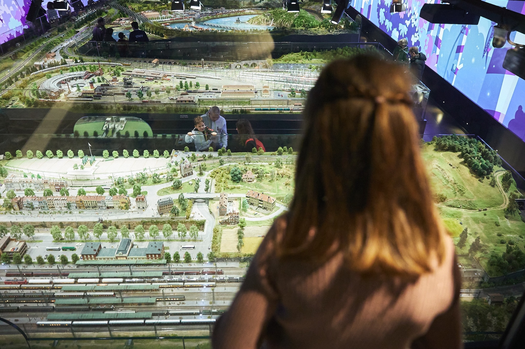 HZERO’s model railway from above