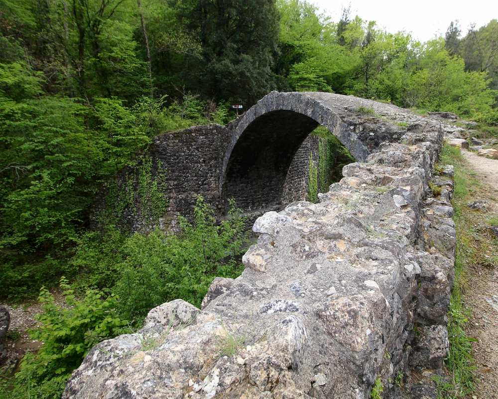 Die Brücke Ponte della Pia