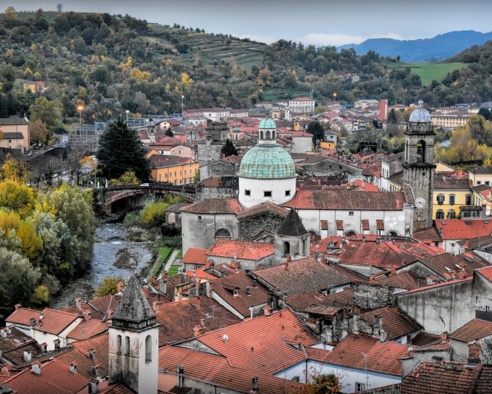 Pontremoli van Castello Piagnaro Pontremoli van Castello Piagnaro