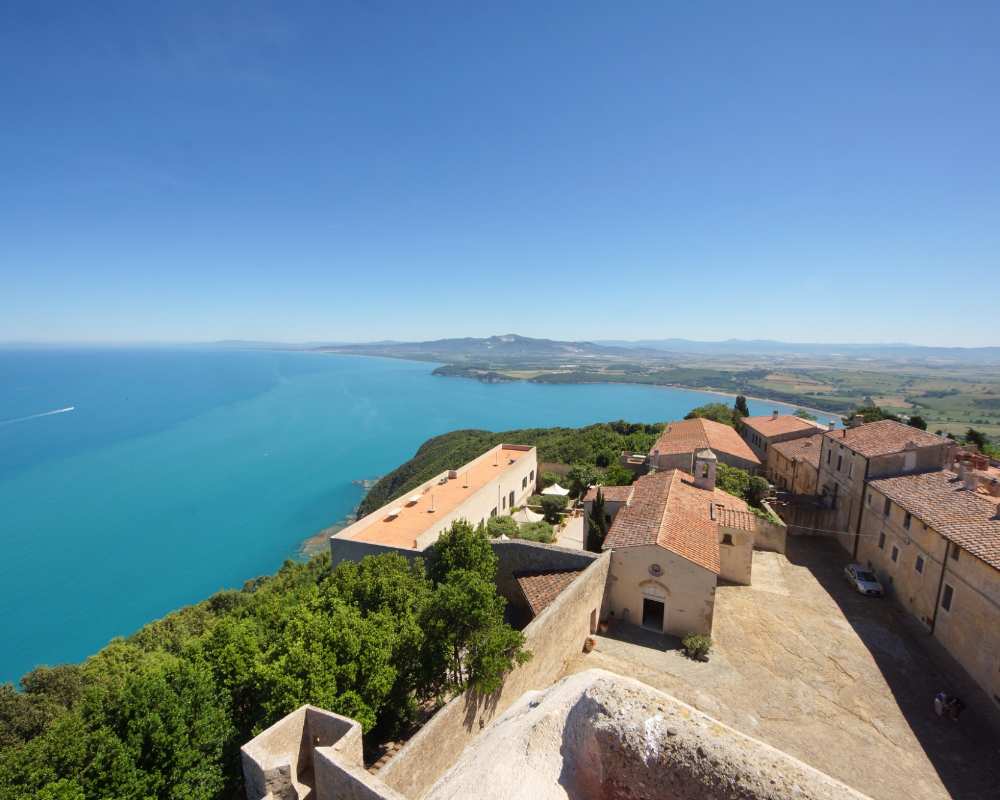 The view from the tower of Populonia