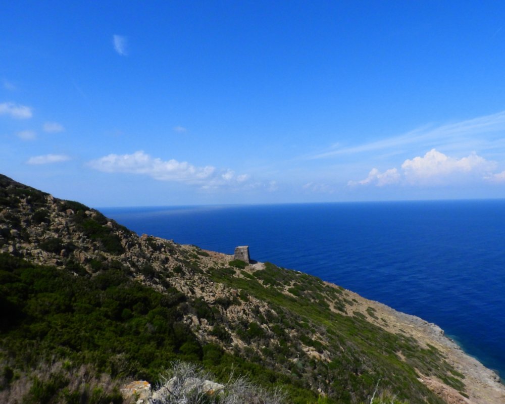 Der Weg vom Porto Vecchio zur Punta della Teglia