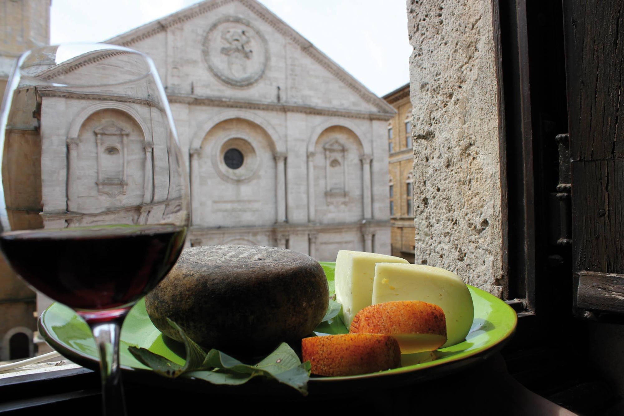 Some typical products from the Val d'Orcia