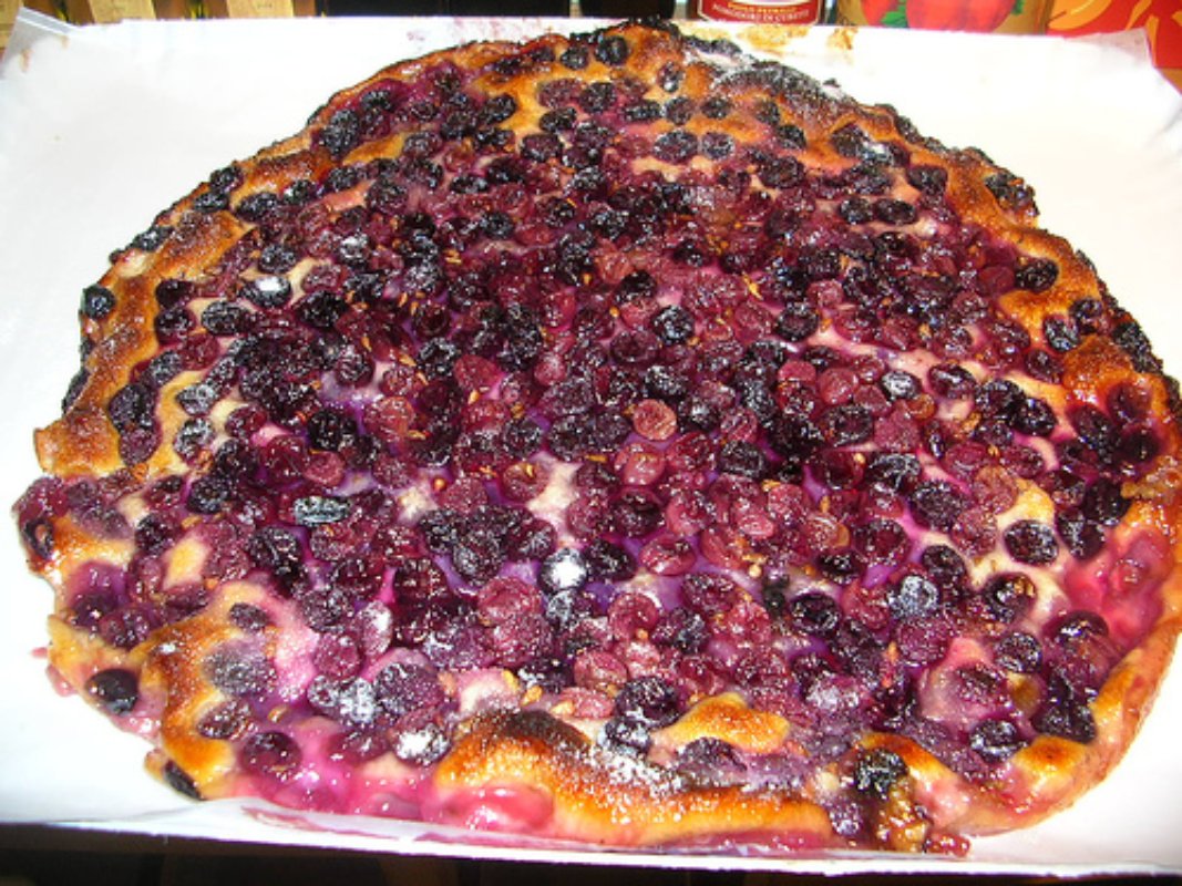 schiacciata con l'uva