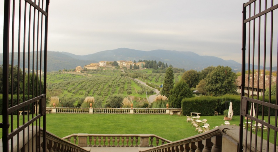 View from Artimino form Villa La Ferdinanda View from Artimino form Villa La Ferdinanda