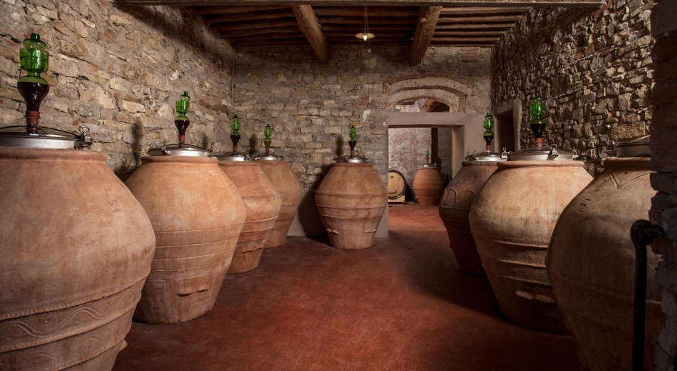 Terracotta and wine Terracotta and wine