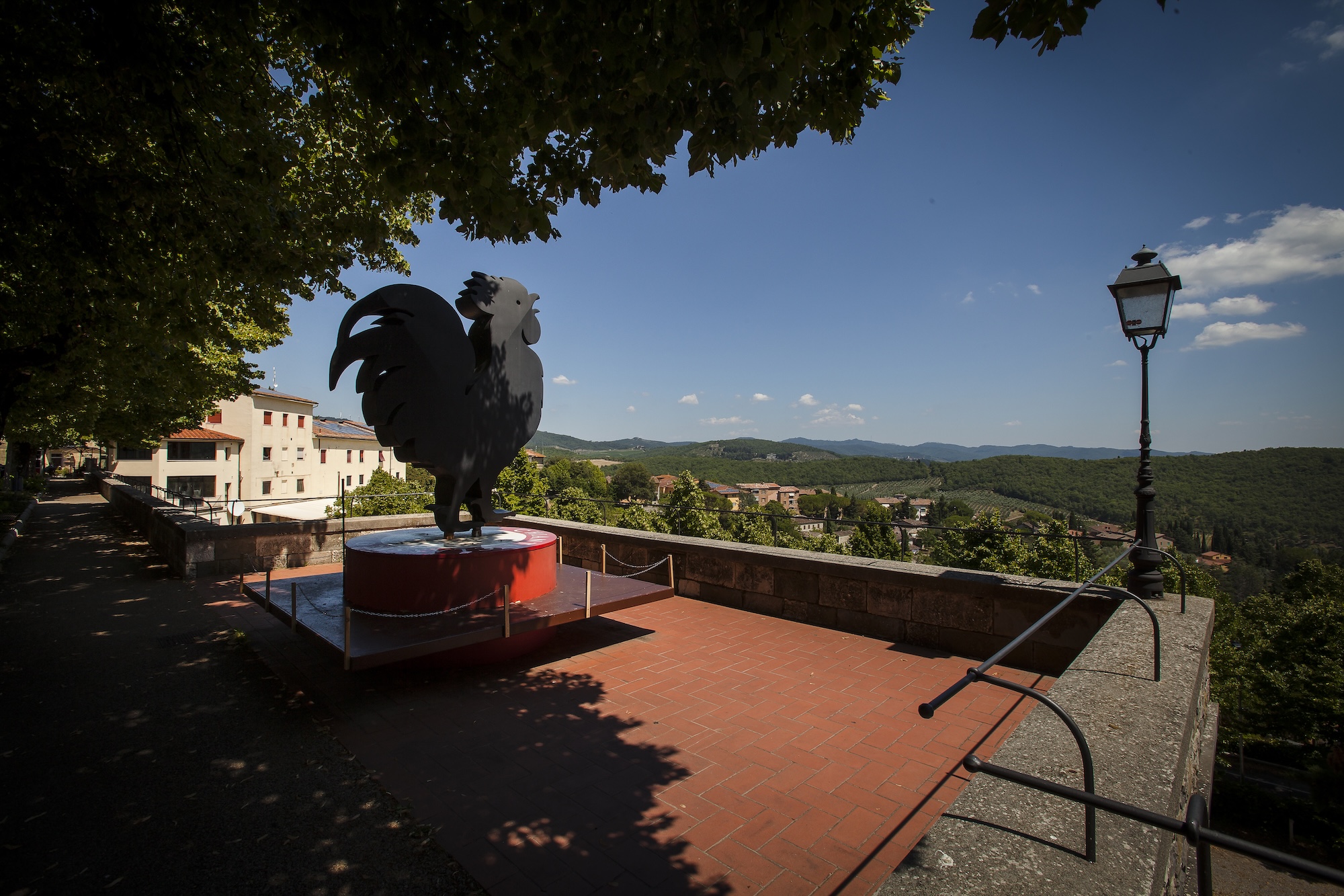 Vista panorámica desde Radda in Chianti