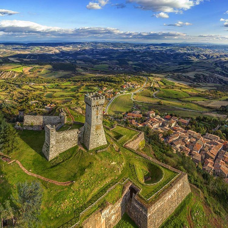 Radicofani from above