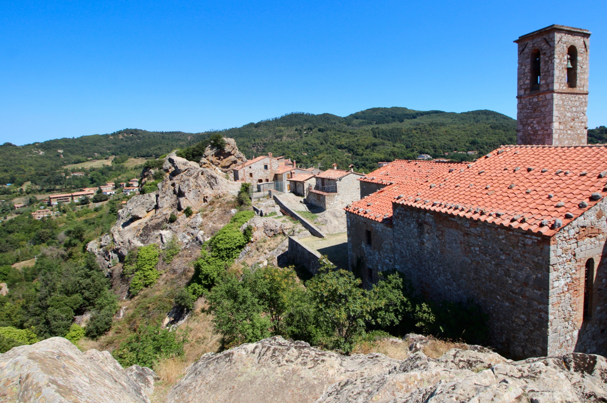 Le village de Roccatederighi