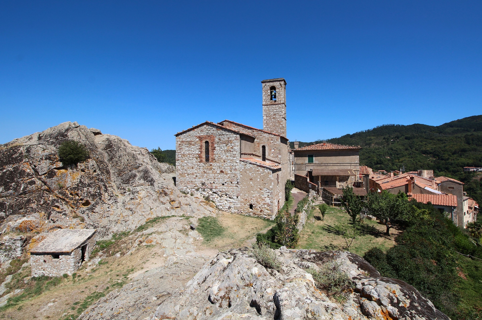 Church of San Martino, Roccatederighi