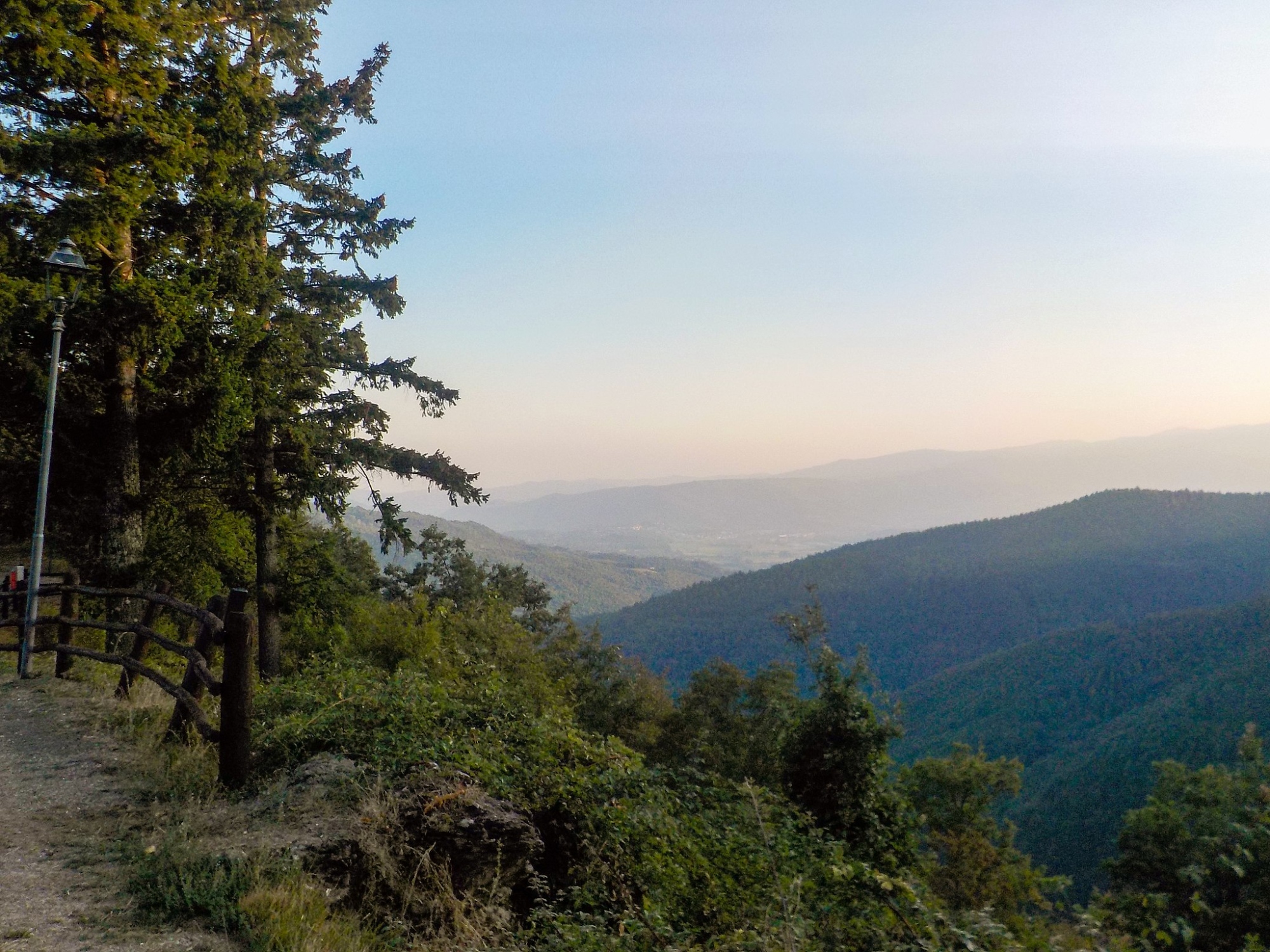 Forêts du Casentino autour de Bibbiena