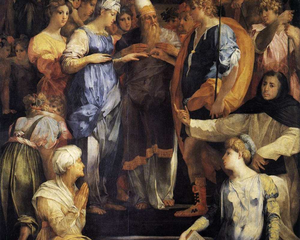 Le Mariage de la Vierge par Rosso Fiorentino