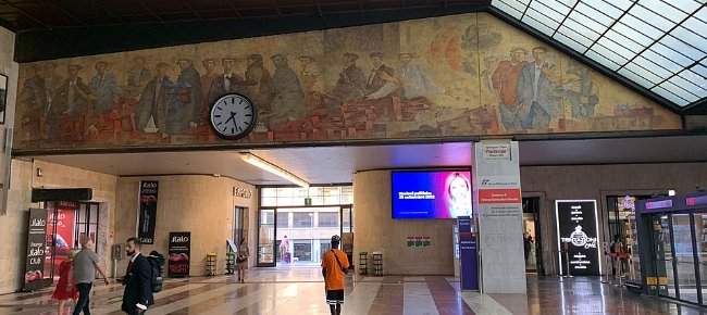 Hall de la gare Santa Maria Novella