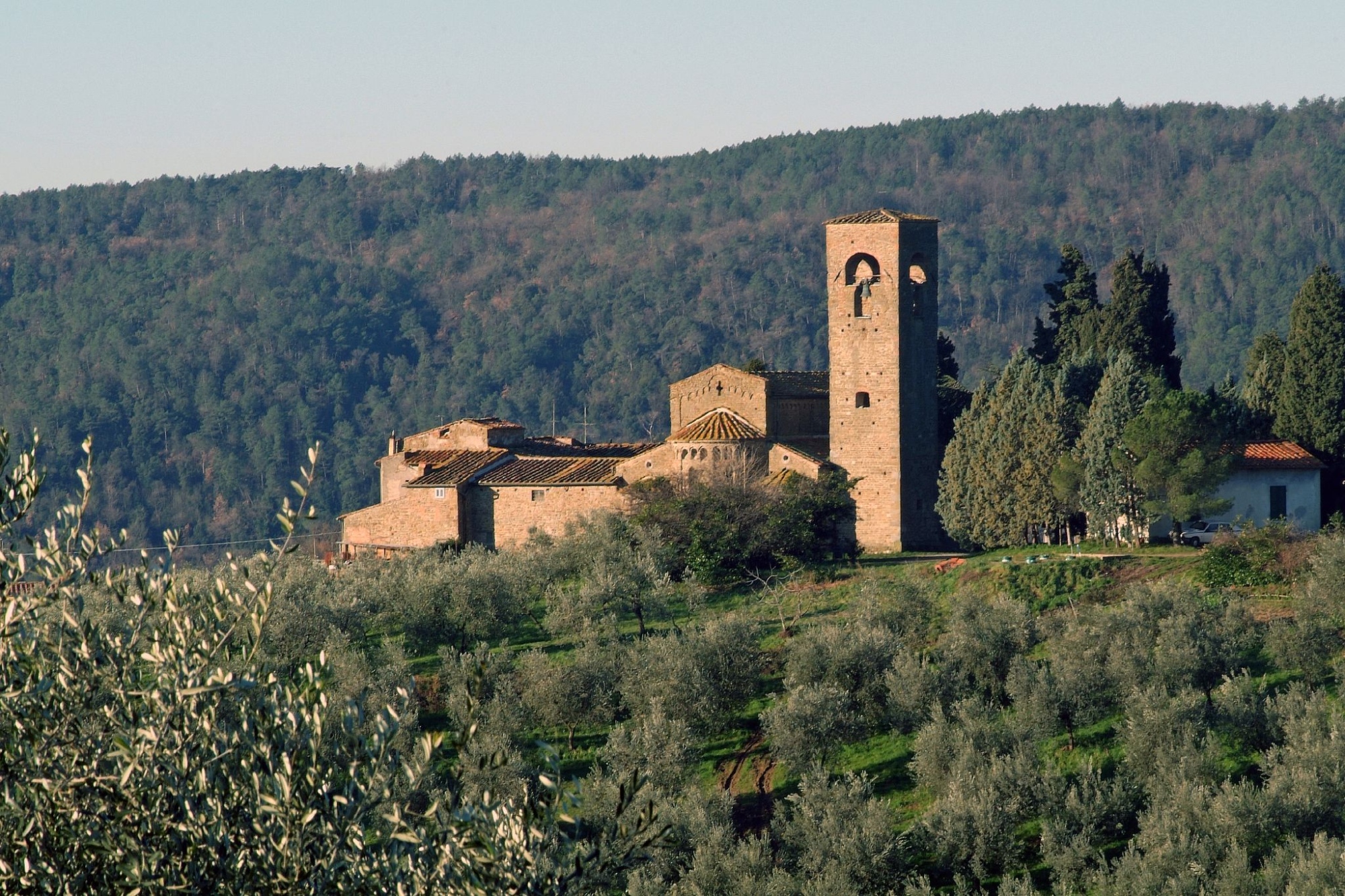 Die Pfarrkirche San Leonardo in Artimino