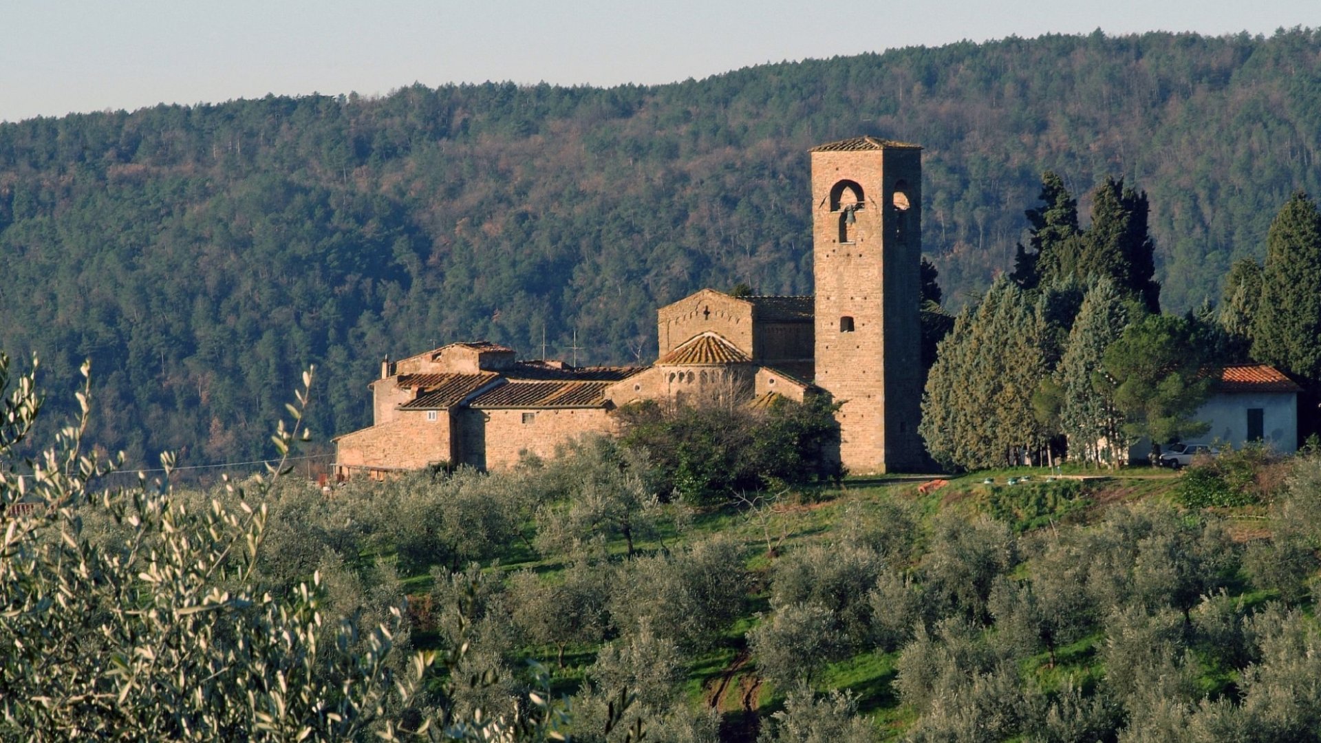San Leonardo parish church in Artimino