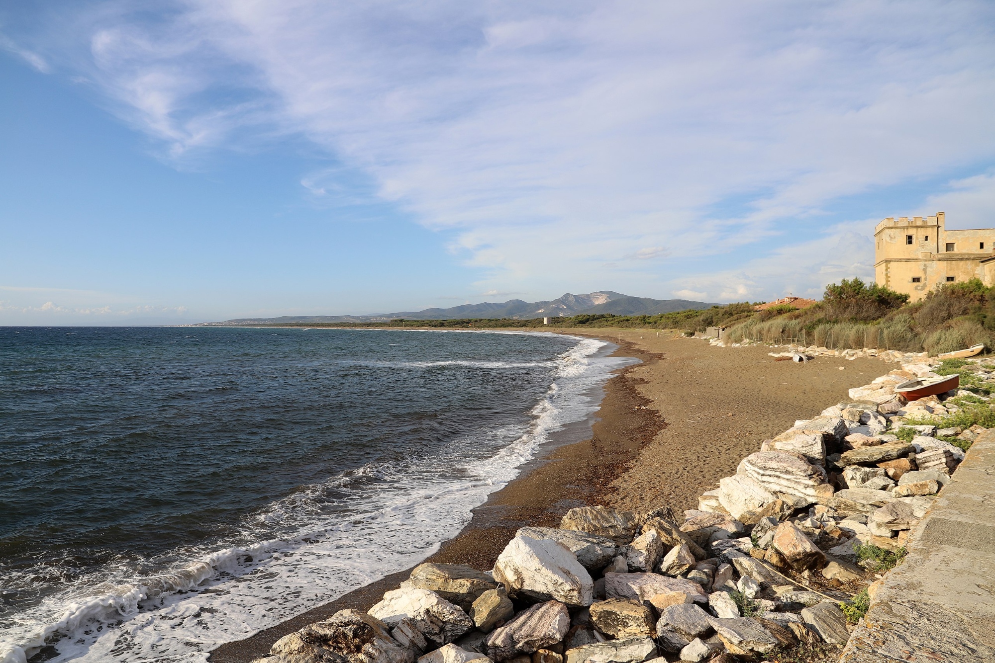 San Vincenzo, beach of Rimigliano Park