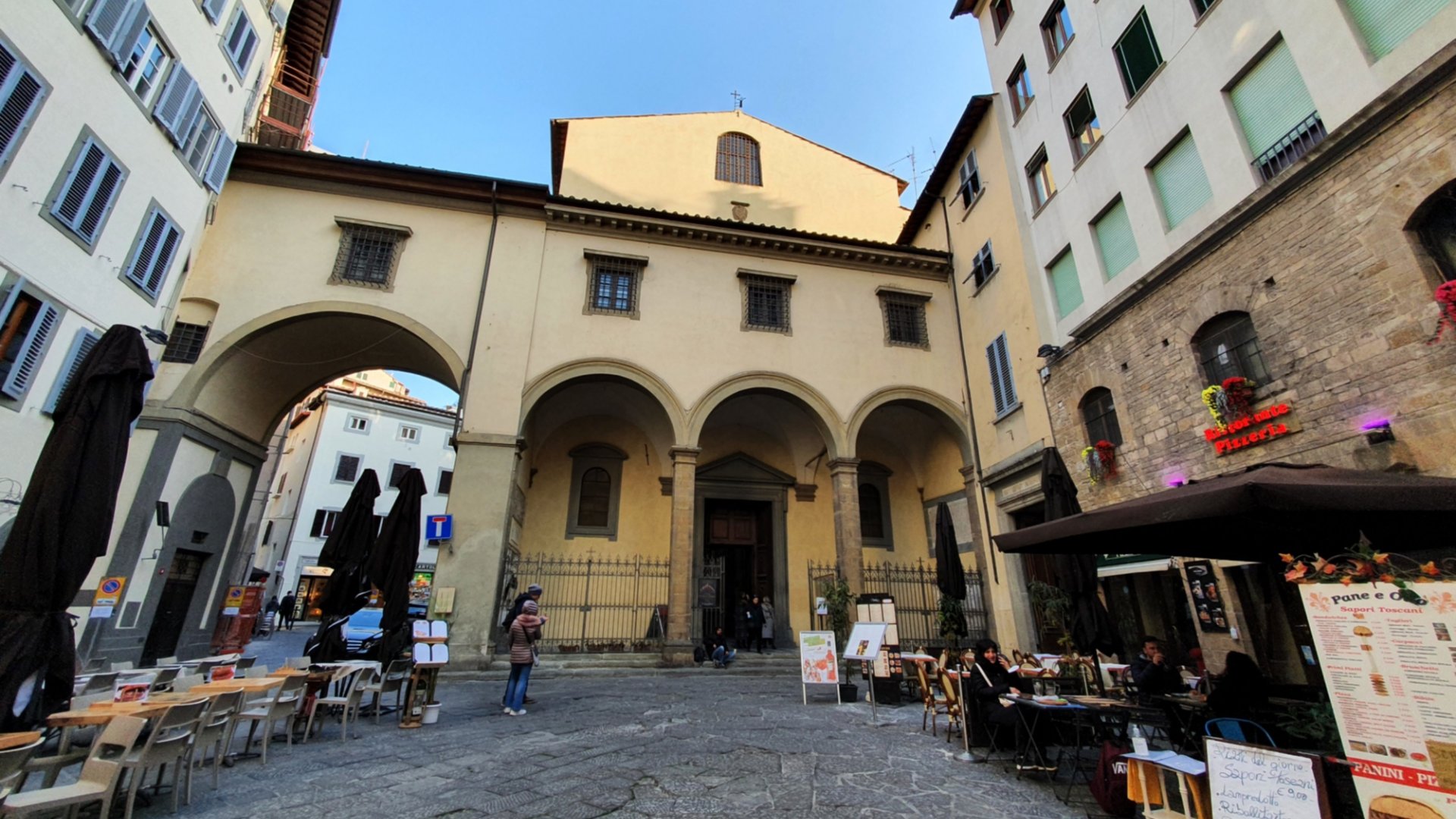 Iglesia Santa Felicita en Florencia