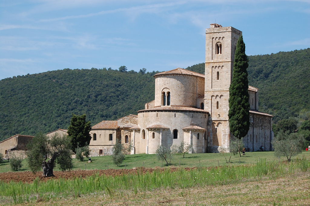 Vista de Sant'Antimo