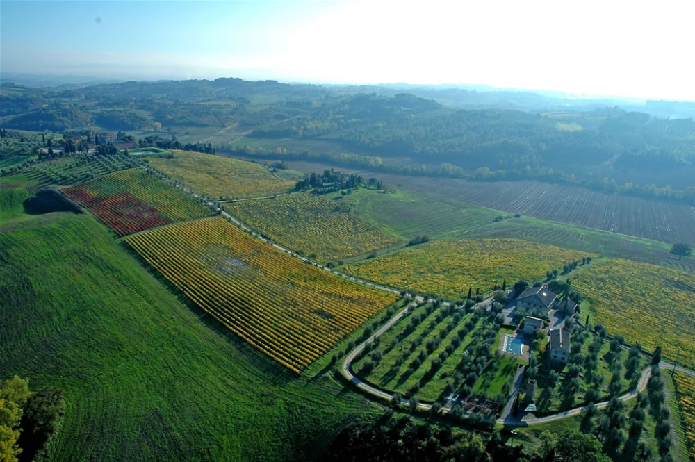 Fliegen über Chianti