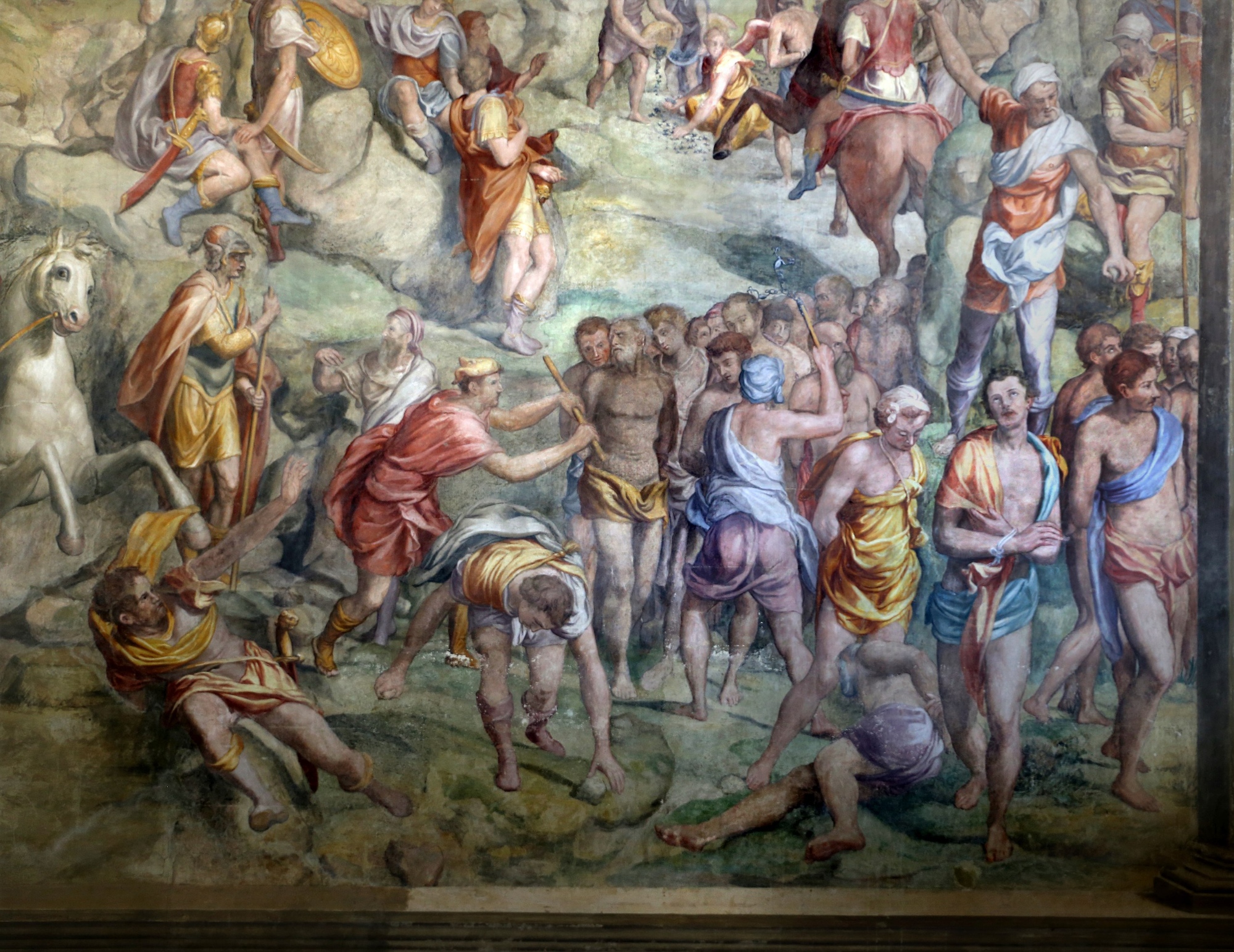 Crucifixion of San Desiderio and the Ten Thousand Martyrs, Sebastiano Vini