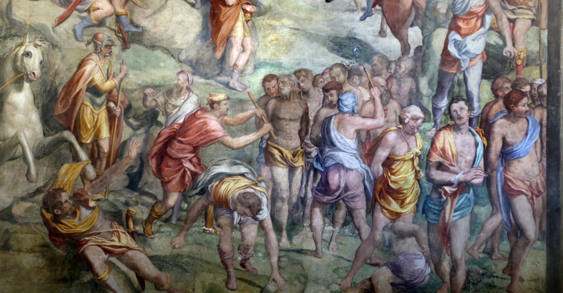 Crocifissione di San Desiderio e dei diecimila martiri, Sebastiano Vini