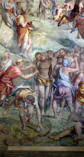 Crucifixion of San Desiderio and the Ten Thousand Martyrs, Sebastiano Vini