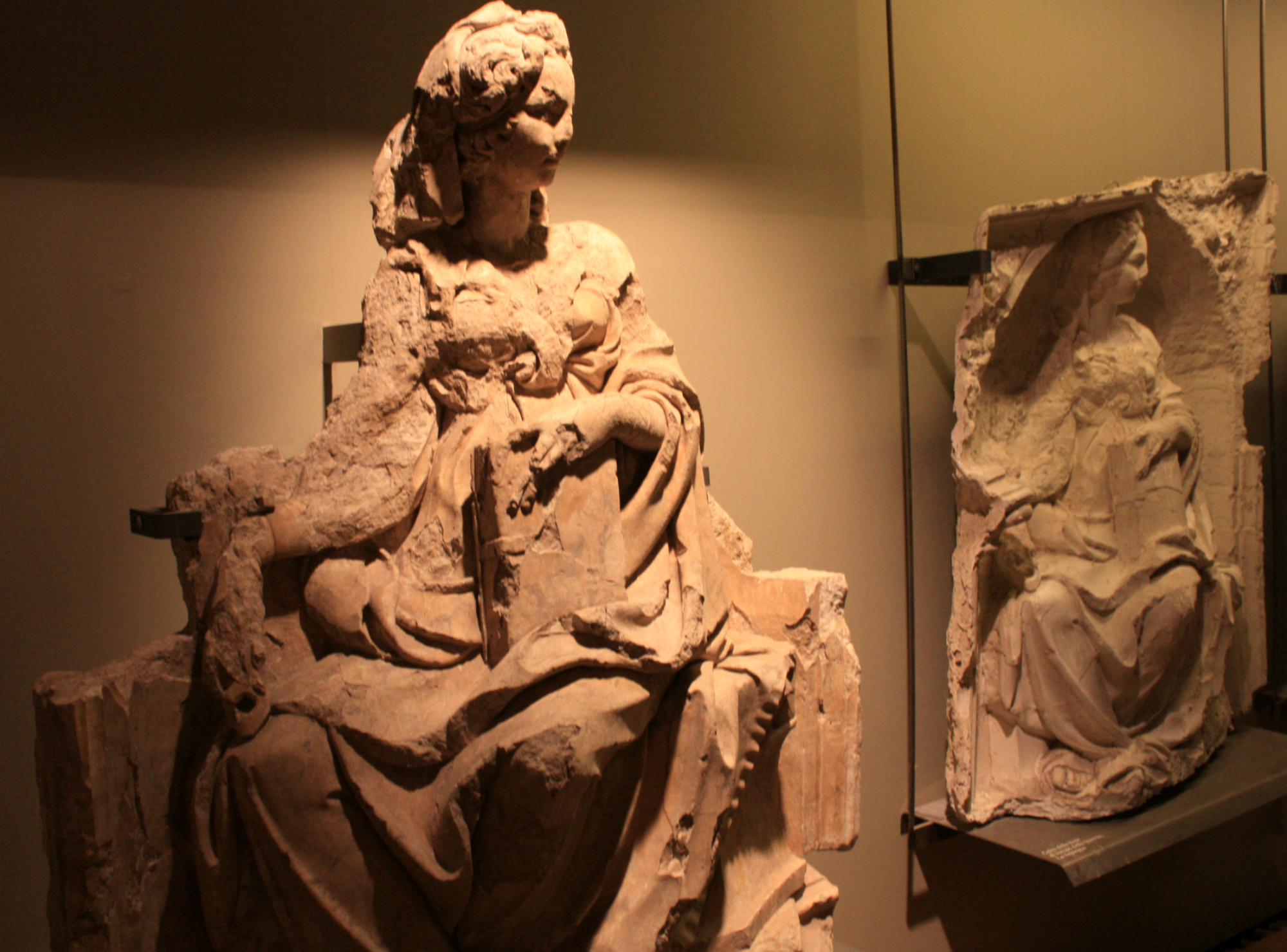Las estatuas de Jacopo della Quercia para Fonte Gaia