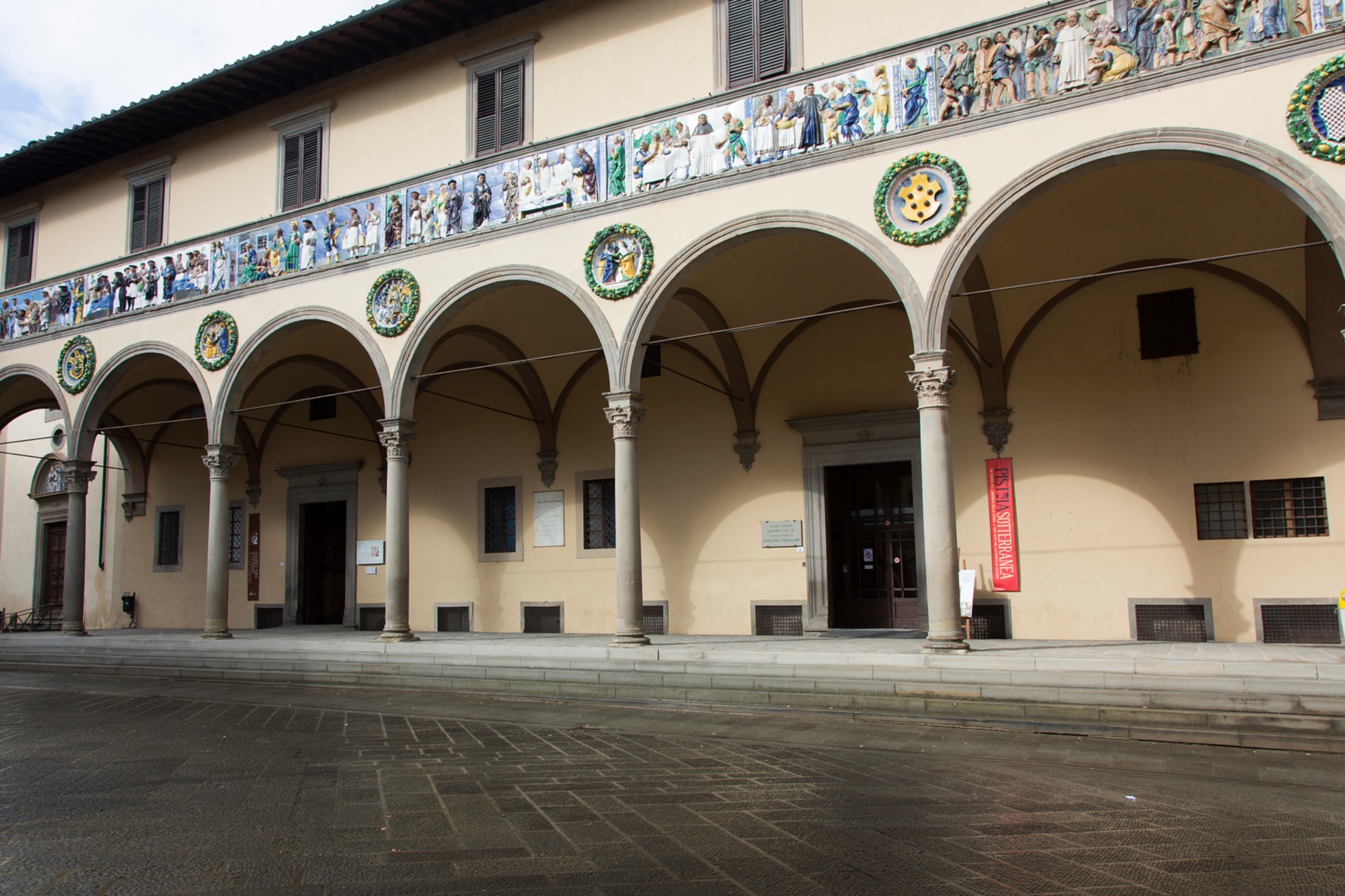 El Hospital del Ceppo en Pistoia