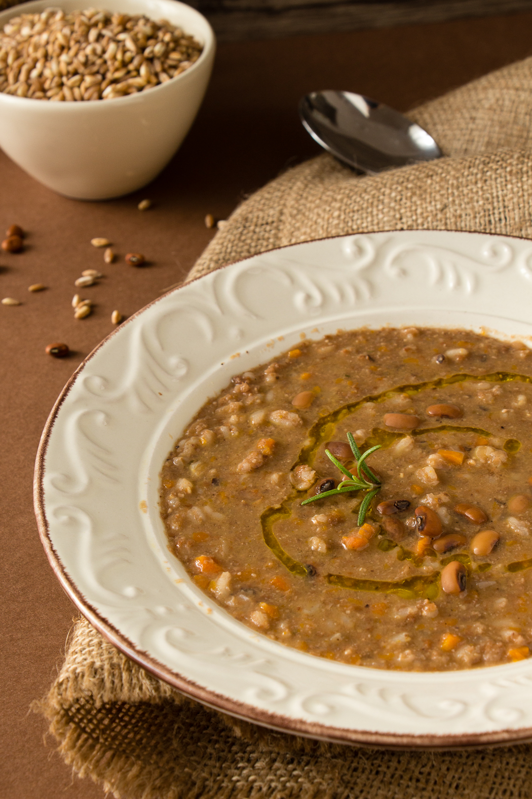 Spelt soup