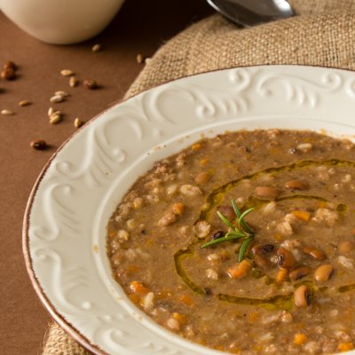 Spelt soup Spelt soup